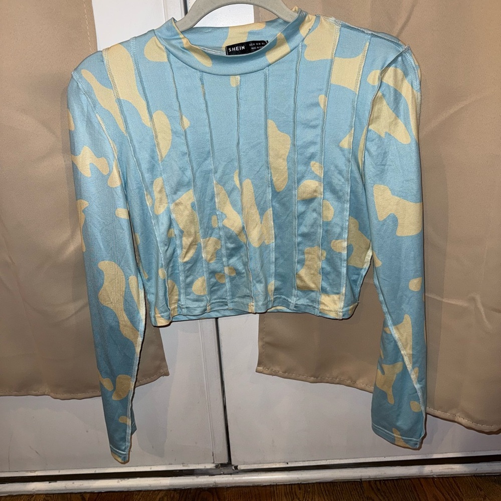 SHEIN cropped long sleeve